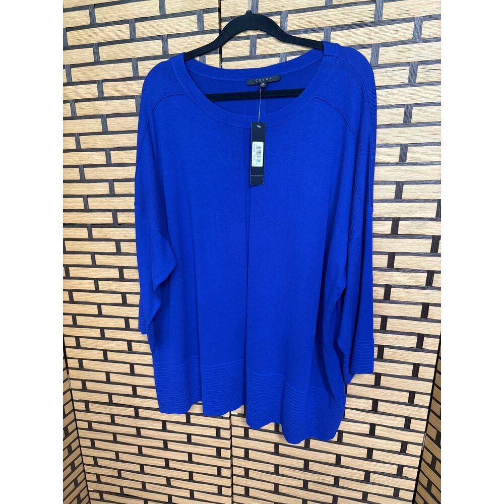 Cyrus Blue Sweater Size 3X